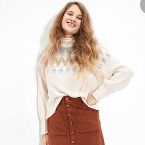 American Eagle Mock Neck Sweater